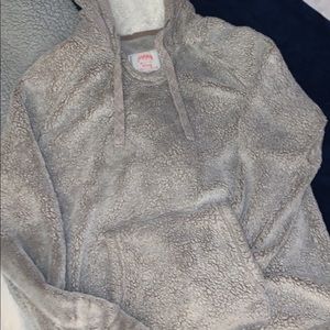 Gray super soft hoodie